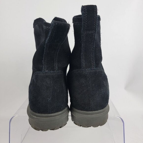 Bogs Womens 9 Waterproof Durafresh Black Pull On Ankle Bootie Rain Boots Comfort - Picture 10 of 13